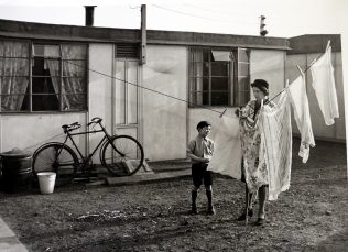 Seco hut, used as temporary accommodation | ARG archive