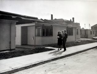 Uni-Seco prefabs in Hale Street, Poplar, London | ARG archive