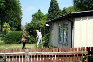 Wake Green Road, Moseley, Birmingham, listed prefabs. June 2016 | Prefab Museum