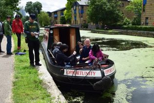 Regents Canal boat trips. East End Canal Festival, June 2016 | Jim Ives