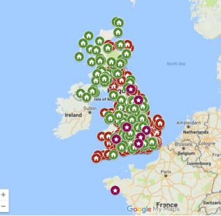 Prefab Locations map 2018 | Jane Hearn