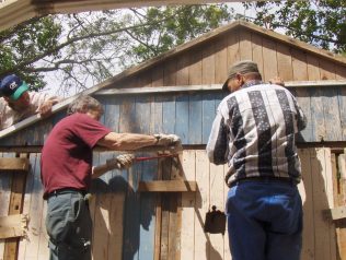 Reconstruction of the Canadian prefab | Memoire de Soye