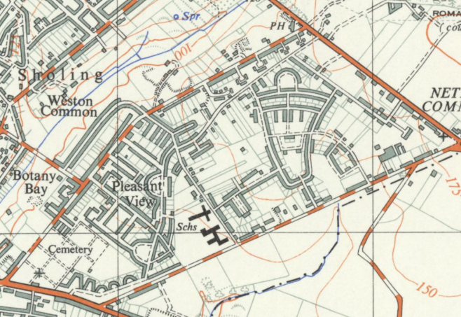 Pleasant View estate map OS | Ordnance Survey