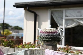Tea pot Tea pot outside 17 Meliot Road | Elisabeth Blanchet
