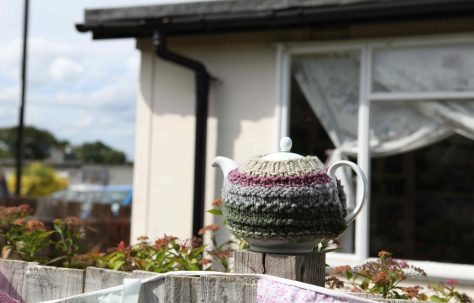 A cup of tea at The Prefab Museum by Keara Stewart