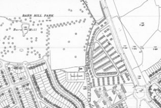 Map of prefab estate, Pilgrims Way. Wembley | Crown copyright Ordnance Survey