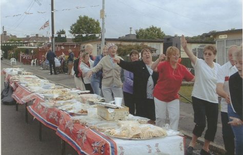 VE Day party 2005 on the Excalibur Estate