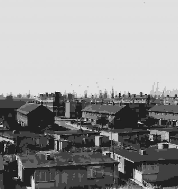 Prefabs taken from the Tower at the First Aid. London, E14