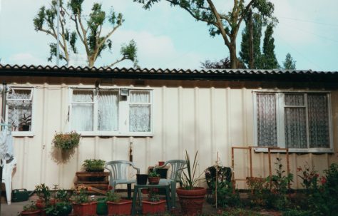 Prefab front garden, 413 Wake Green Road, Moseley