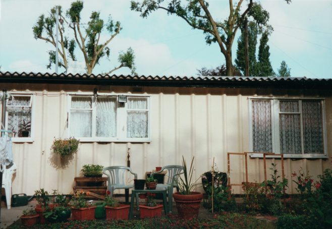 Prefab front garden, 413 Wake Green Road, Moseley