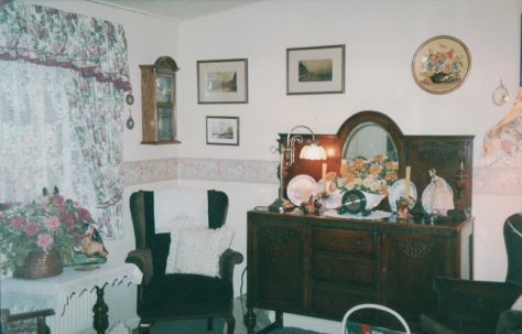 Prefab living room, 413 Wake Green Road, Moseley