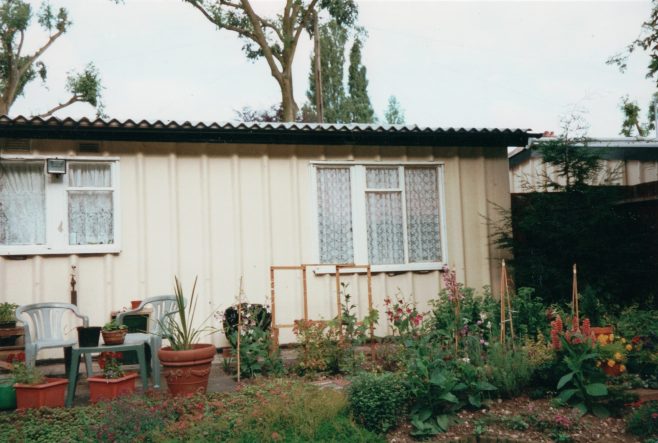 Prefab front garden, 413 Wake Green Road, Moseley