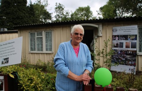 Portrait of Debra Baker at the open weekend 2017. 413 Wake Green Road, Moseley