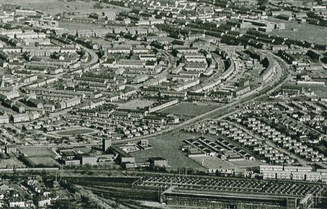 Hainault Estate, Chigwell. Photo published in the Express and Independent