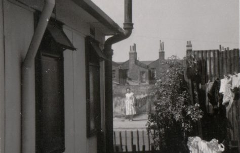 East elevation looking across Tooke St to the backs of houses in Havannah St.