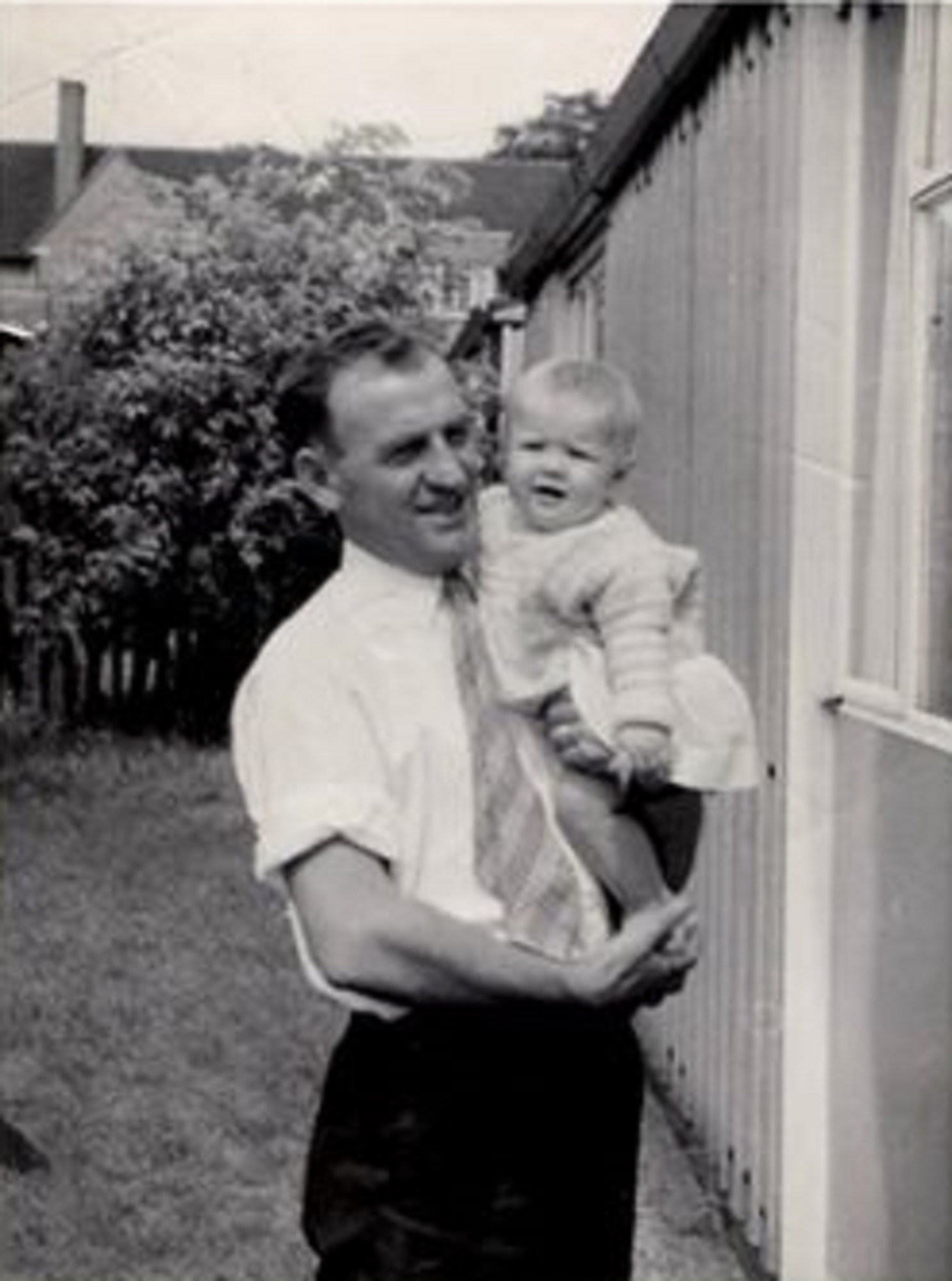 Philip Anderson with Denise Anderson. Hollyhedge Bungalows, Blackheath SE3