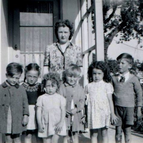 On a neighbour's front porch, Crownhill, Plymouth | Roger Arborfield