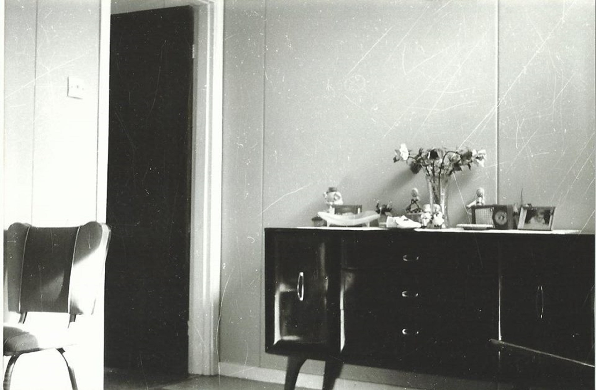 Living room of the LCC Mobile Home, Essian Street, Stepney