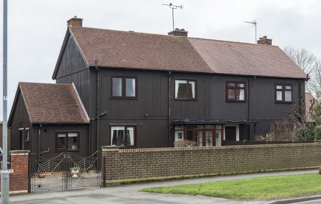 Swedish houses, Carlton in Lindrick, Worksop