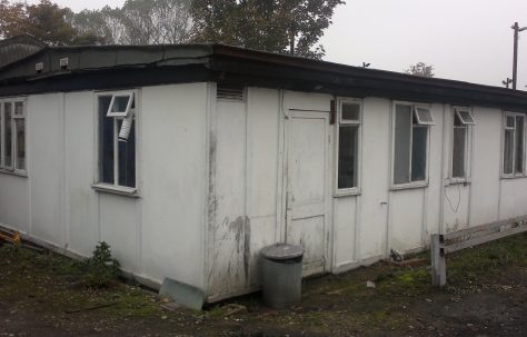 Uni-Seco prefab at the Kent and East Sussex Railway, Rolvenden