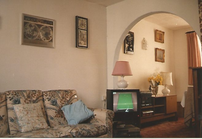 Living room, Orlit house, Billson Street, London E14