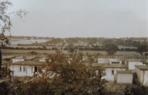 Colour photo of prefabs in Buckhurst Hill