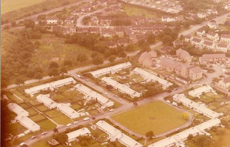 Aerial photo of The Reddings, Cheltenham