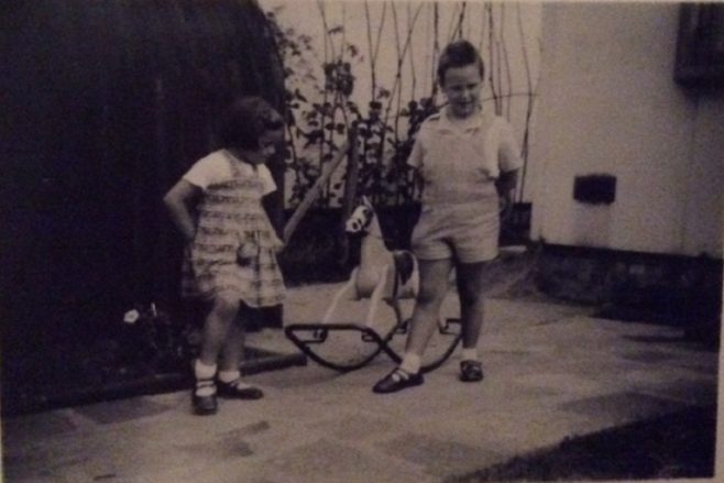 1950s family members. Cedar Way, Acton W3