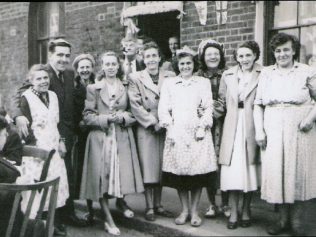 This picture depicts some of the residents of 4 streets at the 1953 Coronation Street Party. This picture depicts some of the residents of 4 streets at the 1953 Coronation Street Party. | Ray Watts