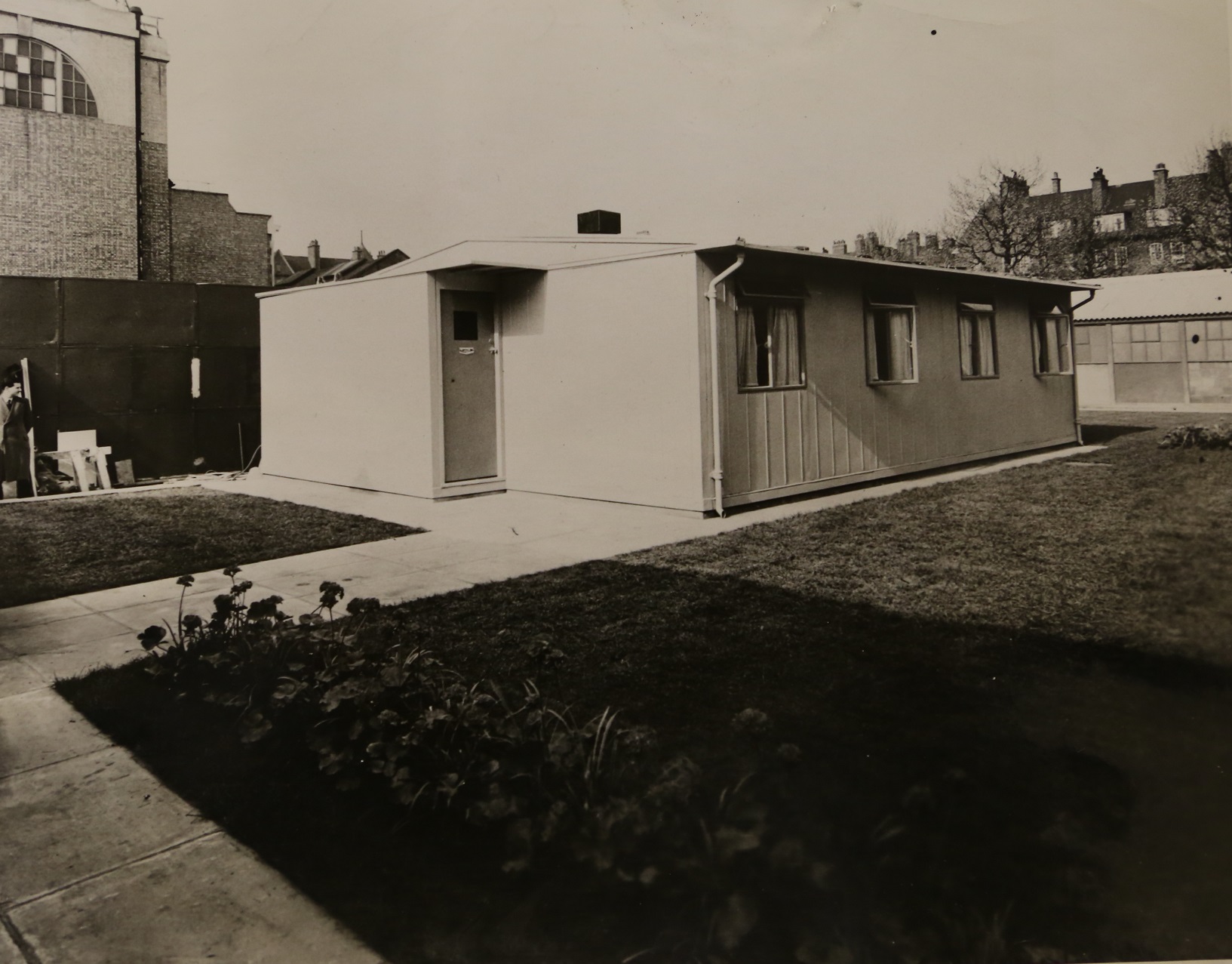 Exterior view of a Portal House, 5/9/1944