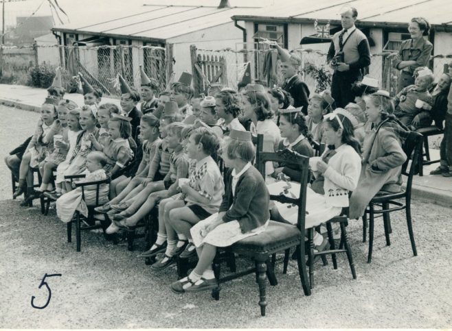 Coronation party, Wiston Close, Whitehawk, Brighton