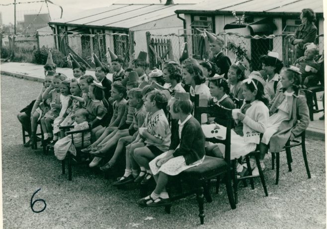 Coronation party, Wiston Close, Whitehawk, Brighton