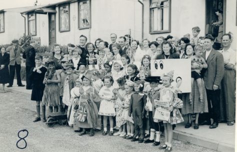 Coronation party, Wiston Close, Whitehawk, Brighton