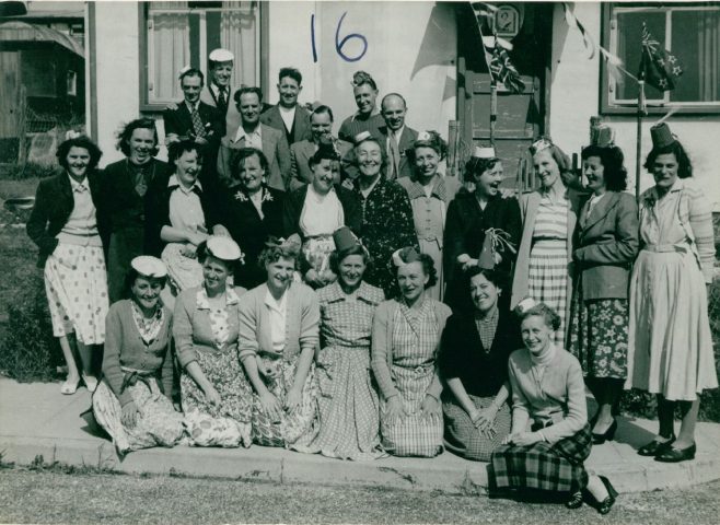 Coronation party, Wiston Close, Whitehawk, Brighton