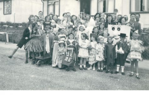 Coronation party, Wiston Close, Whitehawk, Brighton