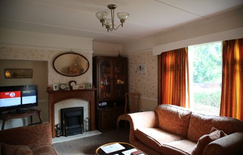 Living room, Swedish dormer bungalow, Pool-in-Wharfedale