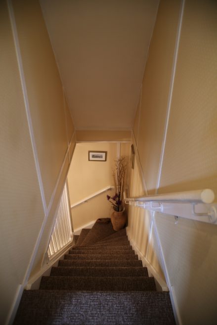 Staircase, Swedish house, Pool-in-Wharfedale