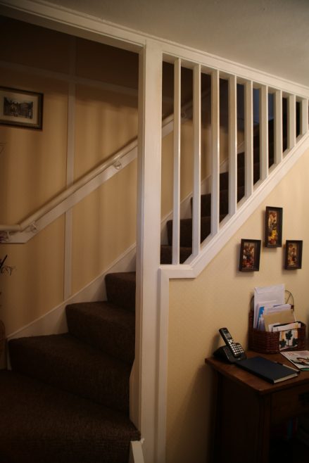 Staircase, Swedish house, Pool-in-Wharfedale