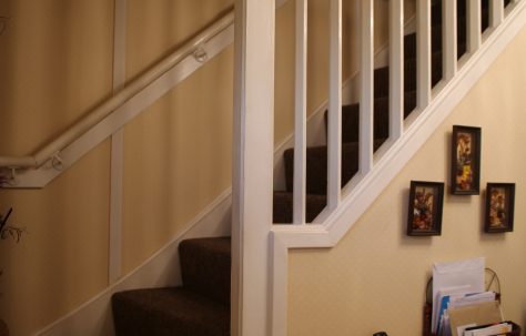 Staircase, Swedish house, Pool-in-Wharfedale