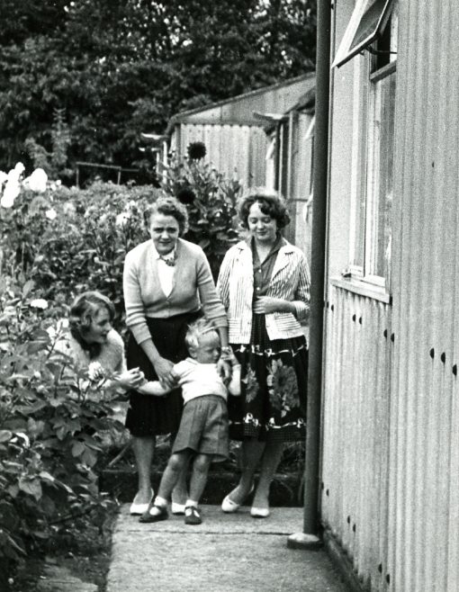 Jan, Elsie and Steve. Sixth Street, Pollards Hill