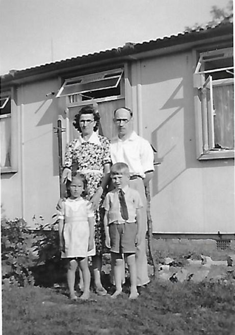 Mom and Dad, myself and my cousin Margaret from Cleethorpes. The Radleys, Sheldon