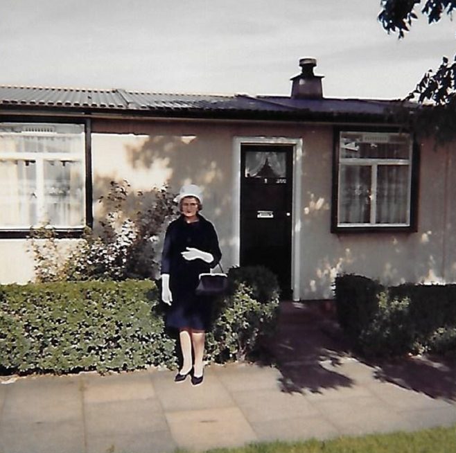 Mike's mother, late 70s. The Radleys, Sheldon