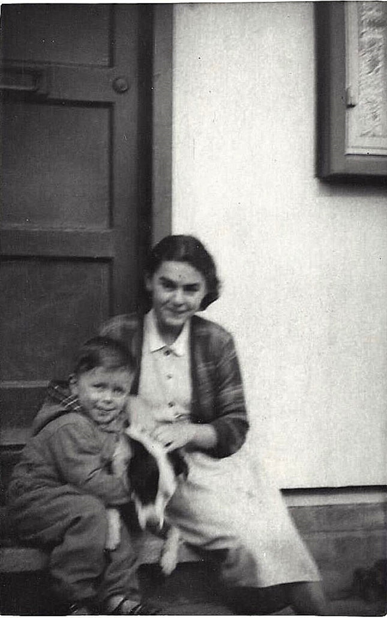 Doreen and Spot. Beecher Drive, Halesowen