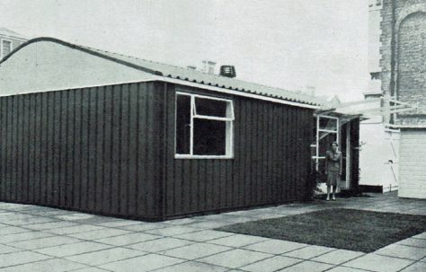 Arcon prototype, Exhibition, Tate Gallery 1944