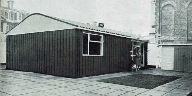 Arcon prototype, Exhibition, Tate Gallery 1944