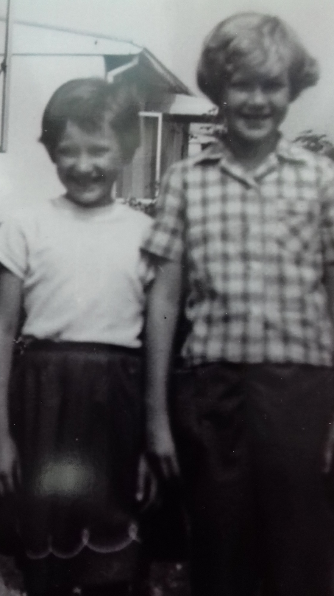 Sisters Maureen & Carole. Cuddington Way, Cheam