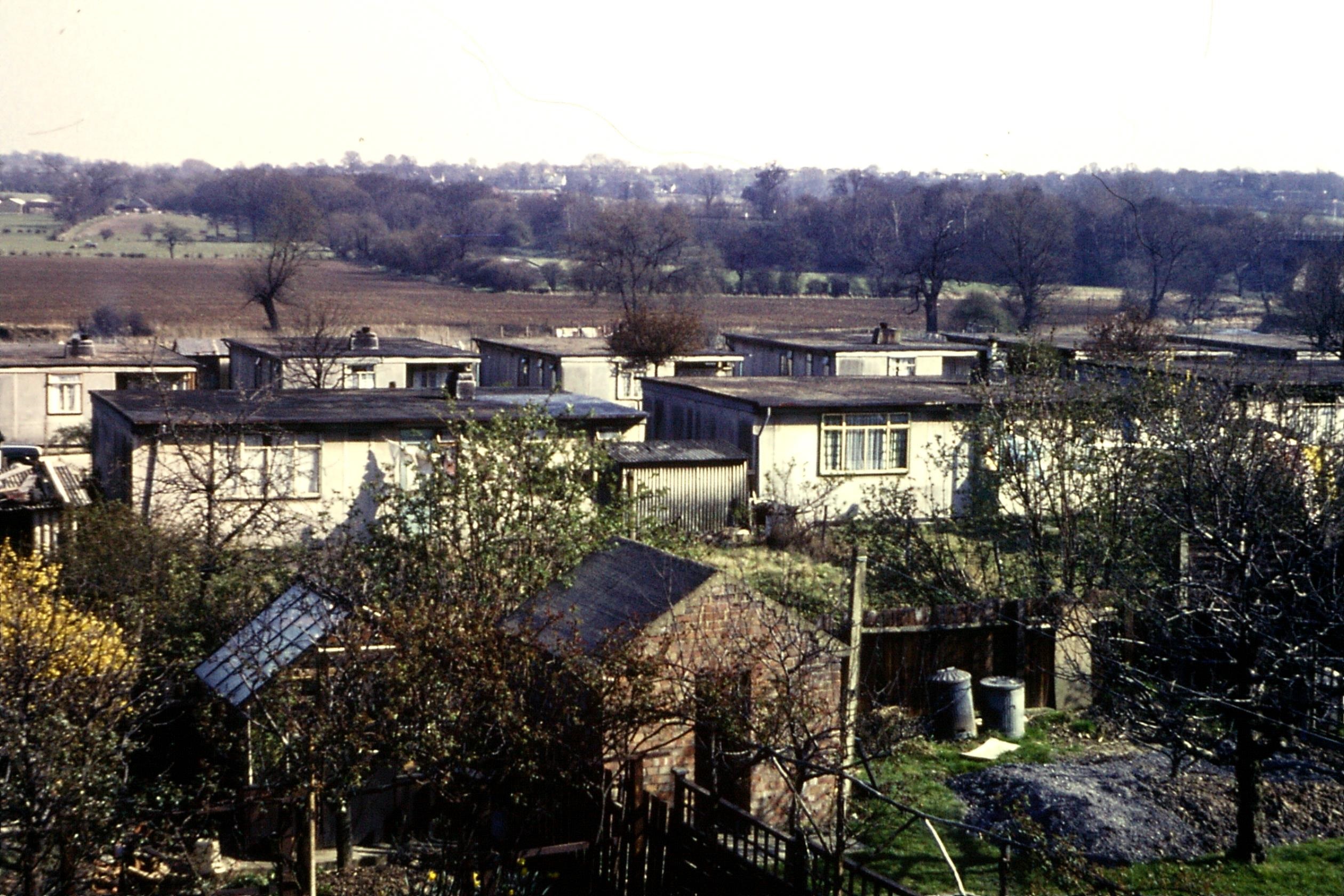 Uni-Seco prefabs on Hornbeam Road, Buckhurst Hill