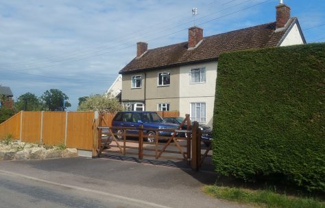 Pair of Swedish houses. Oake, Devon