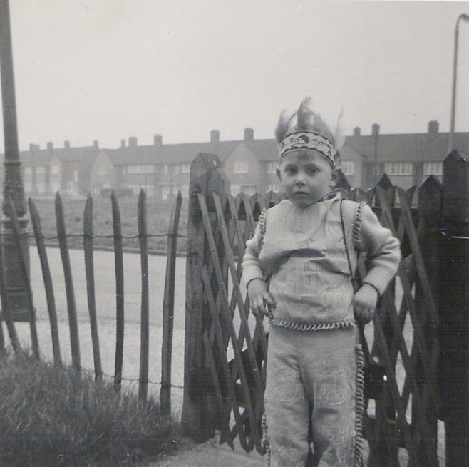 Graham in fancy dress, 849 Ripple Road