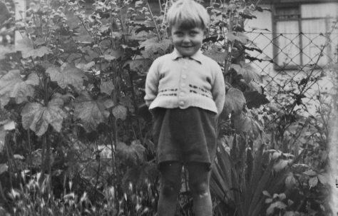 John as a wee lad. Reaston Street, London SE14